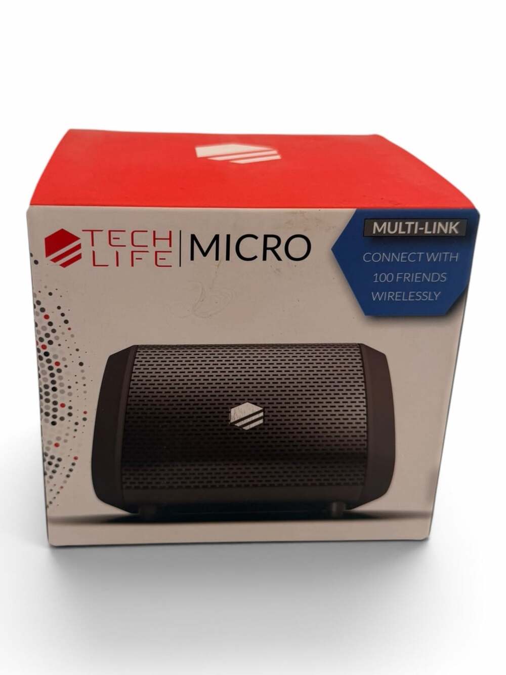 Tech-Life Micro Portable Bluetooth Speaker Black Model TL8BM-01
